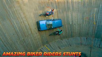 Ölüm Car Stunt Rider Of kuyu gönderen