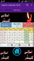 Islamic Calendar 2016 capture d'écran 3