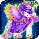 Einhorn verkleiden sich Salon APK