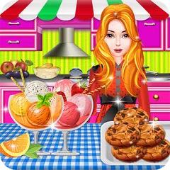 アイスクリーム 食品の発熱 ゲーム アプリダウンロード