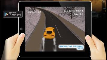 Snow Car Driving 2017 पोस्टर