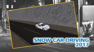Snow Car Driving 2017 capture d'écran 2