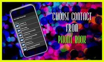 Dial Caller Photo Edit screenshot 1