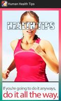 Human Health Tips Poster