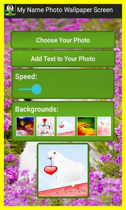 My Name Photo WallPaper Screen APK for Android Download