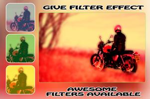 Vintage Bike Photo Editor syot layar 1