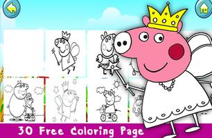Coloring Peppa for Cartoon Pig screenshot 3