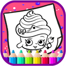 Art Games shopkins Coloring Page APK