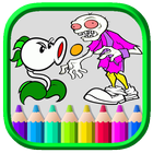 Learn vs Coloring Zombie plant Book2 icon