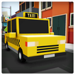 Modern Taxi Simulator Pixel 3D