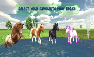 Pony Pferd Simulator 3D Kids Screenshot 1
