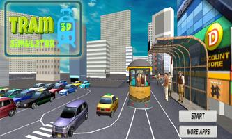 Metro Tram Fahrer Simulator 3D Plakat