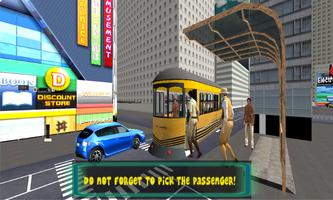 Metro Tram pilote Simulator 3D capture d'écran 1