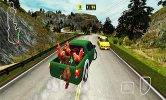 Farm Animals Transporter 3D capture d'écran 1