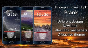 FingerPrint Screen Lock Prank Plakat