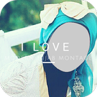 ikon I Love Modern Hijab Montage