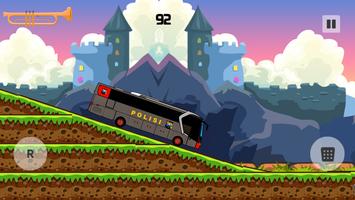 Police Bus Hill Climbing Simulator 2017 скриншот 2