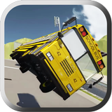 School Bus Hill Climb Driver icône