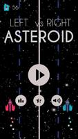 Left vs Right : Asteroids Affiche