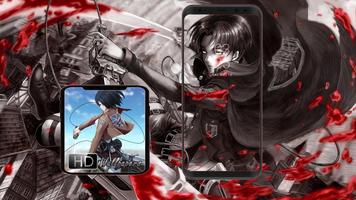 Anime Attack On Titan HD Wallpapers تصوير الشاشة 1
