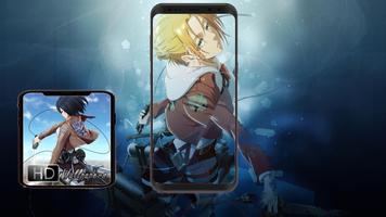 Anime Attack On Titan HD Wallpapers capture d'écran 3