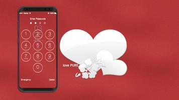 1 Schermata Love Lock Screen