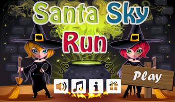 Santa Sky Run Poster