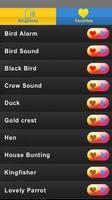 Bird Calls, Sounds & Ringtones capture d'écran 1