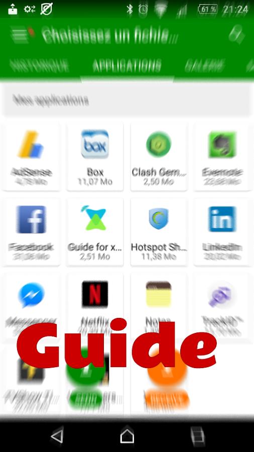 Guide For Xender For Android Apk Download