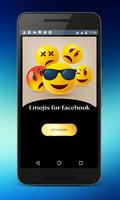 Emojis for facebook plakat
