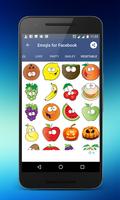 Emojis for facebook capture d'écran 1