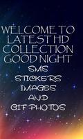 1 Schermata Good night (Stickers, SMS and Gif)