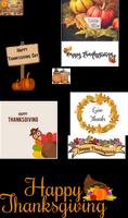 Thanksgiving Gif Stickers capture d'écran 3