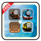 Trains & Friends Match 3 Game icon