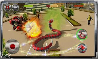 Transform Snake Robot City Battle 2017 capture d'écran 3