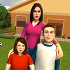 Virtual Mom : Happy Family 3D Zeichen