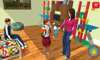 Virtual Mom : Happy Family 3D 海報