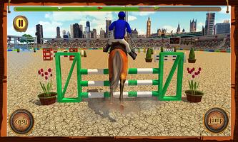 Horse Show Jumping Challenge Affiche