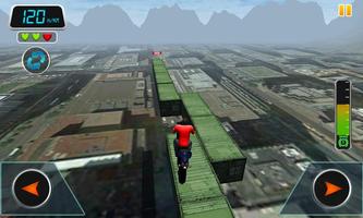Impossible Track : Sky Bike Stunts 3D capture d'écran 3