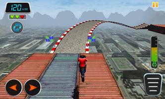Impossible Track : Sky Bike Stunts 3D تصوير الشاشة 1