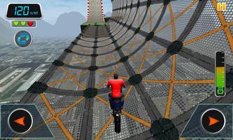 Impossible Track : Sky Bike Stunts 3D capture d'écran 2