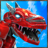 Scary Dino Robot 3D : City Battle 2018 biểu tượng