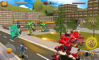 Scary Dino Robot 3D : City Battle 2018 ảnh chụp màn hình 2