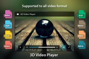 3D HD Video Player تصوير الشاشة 1