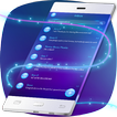”Top Neon Blue SMS