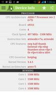 My Android Device S/W & H/W Screenshot 1