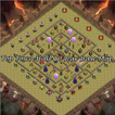 Top Town Hall 10 War Base Map