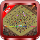 Top Town Hall 10 War Base Maps APK