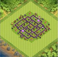 Top Town Hall 7 Trophy BaseMap تصوير الشاشة 3