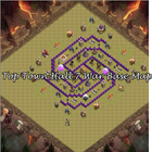 Top Town Hall 7 War Base Map icône